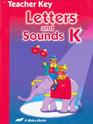 Letters and Sounds Kindergarten teacher key