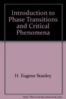 Intro Phase Transition  Critical Phenomena