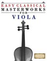 Easy Classical Masterworks for Viola Music of Bach Beethoven Brahms Handel Haydn Mozart Schubert Tchaikovsky Vivaldi and Wagner