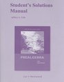 Student's Solutions Manual for Prealgebra