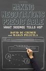 Making Negotiations Predictable What Science Tells Us