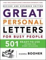 Great Personal Letters for Busy People 501 ReadytoUse Letters for Every Occasion