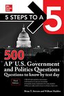 5 Steps to a 5 500 AP US Government and Politics Questions to Know by Test Day Third Edition