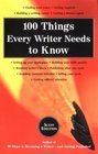 100 Things Every Writer Needs to Know