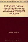Instructor's manual mental health nursing A sociopsychological approach