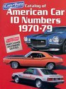Catalog of American Car ID Numbers 197079