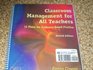 Classroom Management for All Teachers AND Behavior Management a Practical Approach for Educators 12 Plans for Evidencebased Practice