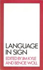 Language Through Signs International Perspective on Sign Language