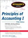 Schaum's Outline of Principles of Accounting I Fifth Edition
