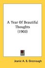 A Year Of Beautiful Thoughts (1902)