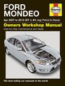 Ford Mondeo Petrol  Diesel Service and Repair Manual