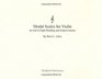Modal Scales for Violin an Aid to Sight Reading and Improvisation