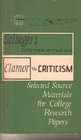 Salinger's Catcher in the Rye Clamor Vs Criticism