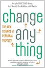 Change Anything The New Science of Personal Success Kerry Patterson