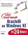 Sams Teach Yourself Oracle 8I on Windows Nt in 24 Hours