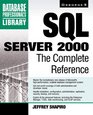 SQL Server 2000 The Complete Reference