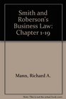 Smith and Roberson's Business Law Chapter 119