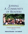 Joining a Community of Readers  A Thematic Approach to Reading