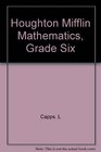 Houghton Mifflin Mathematics Grade Six
