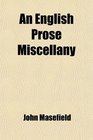 An English Prose Miscellany