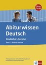 Abiturwissen Deutsche Literatur 1