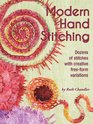 Modern Hand Stitching-Dozens of stitches with creative free-form variations