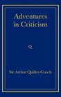 Adventures in Criticism