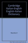 The Cambridge Italian Dictionary Volume 2 EnglishItalian