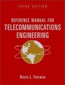 Reference Manual for Telecommunications Engineering 2 Volume Set 3rd Edition