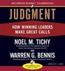 Judgment How Winning Leaders Make Great Calls