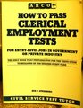How to Pass Clerical Employment Tests