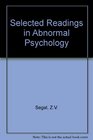 Selected Readings in Abnormal Psychology