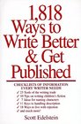 1,818 Ways to Write Better  Get Published