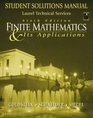 Finite Mathematics  Its Applications Student Solution Manual