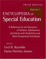 Encyclopedia of Special Education Volume 1 3rd Edition
