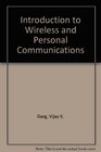Introduction to Wireless and Personal Communications