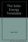 The Solar Energy Timetable