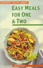 SAINSBURY'S EASY MEALS FOR ONE  TWO
