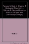 Fundamentals of Organic  Biological Chemistry  Volume 2