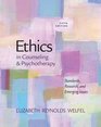 Ethics in Counseling  Psychotherapy