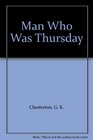 Man Who Was Thursday