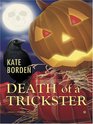 Death of a Trickster (Peggy Jean Turner) (Large Print)