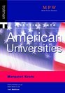Getting into American Universities