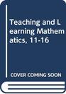 Teaching and Learning Mathematics 1116