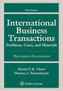 International Business Transactions Problems Cases and Materials Documents Supplement