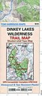 Dinkey Lakes Wilderness Trail Map ShadedRelief Topo Map