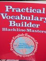 Practical Vocabulary Builder Blackline Masters