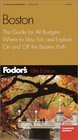 Fodor's Boston 18th ed