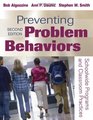 Preventing Problem Behaviors Schoolwide Programs and Classroom Practices