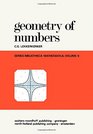 Geometry of numbers